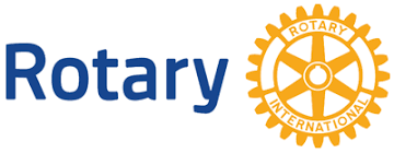 Logo et commentaire Rotary pour l'évènement organisé par l'Apogée du vin
